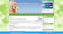 Desktop Screenshot of hamamedicalcentre.co.uk